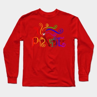 PRIDE 2021: PROUD TORCH Long Sleeve T-Shirt